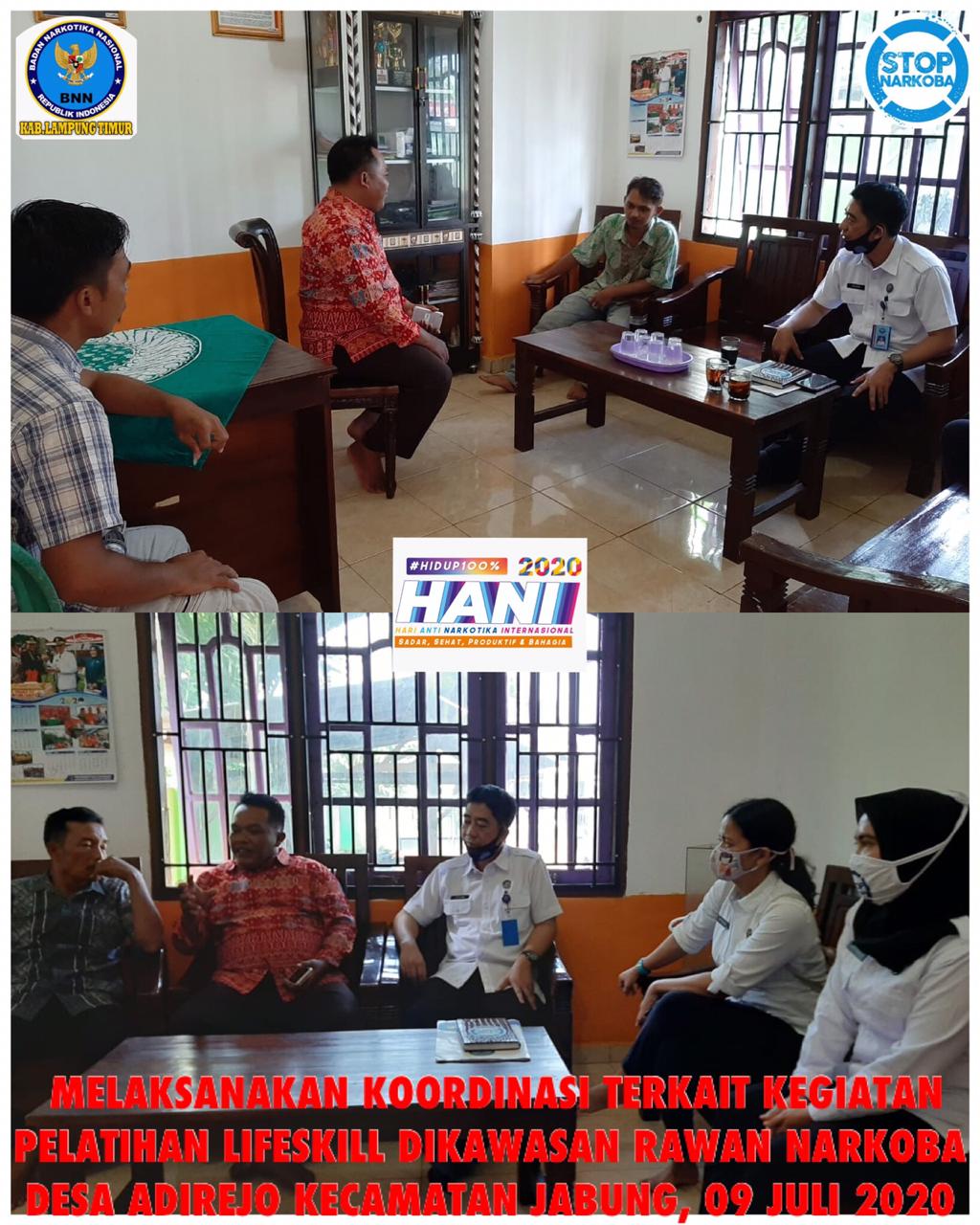 KOORDINASI PELATIHAN DI KAWASAN RAWAN DESA ADIREJO KOORDINASI PELATIHAN DI KAWASAN RAWAN DESA ADIREJO