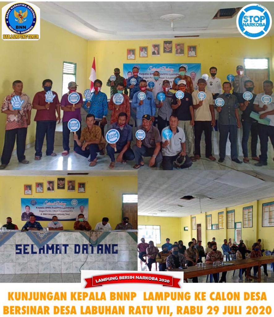 KUNJUNGAN KERJA KEPALA BNN PROVINSI LAMPUNG KE CALON DESA BERSINAR DESA LABUHAN RATU VII KUNJUNGAN KERJA KEPALA BNN PROVINSI LAMPUNG KE CALON DESA BERSINAR DESA LABUHAN RATU VII