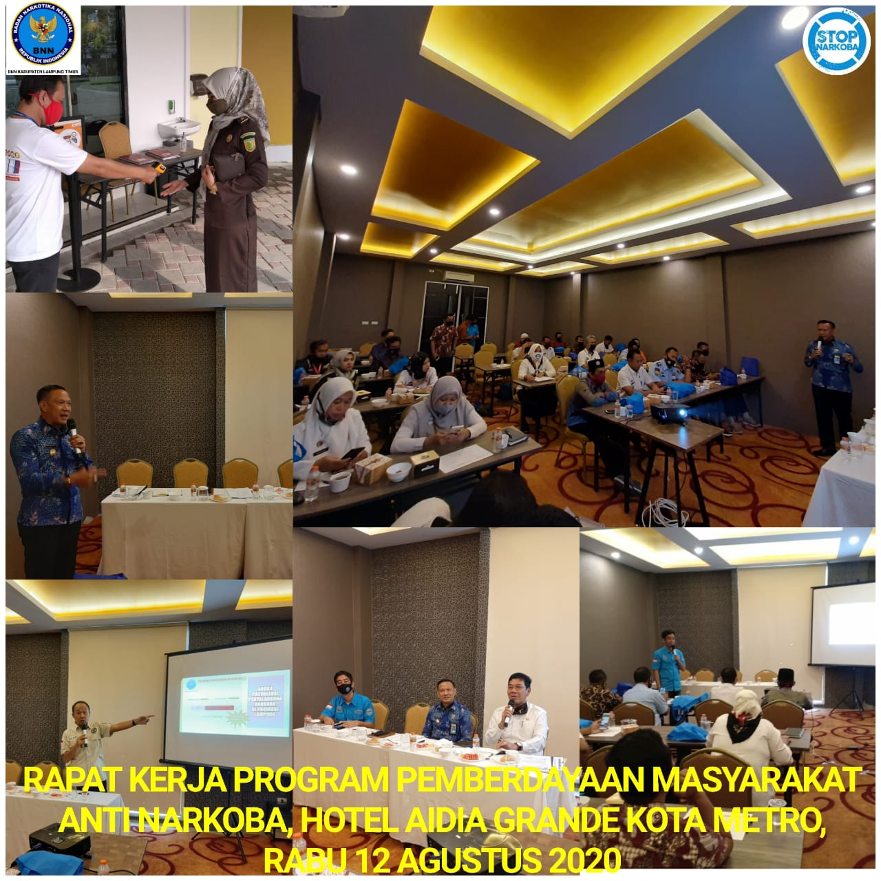 RAPAT KERJA PROGRAM PEMBERDAYAAN MASYARAKAT ANTI NARKOBA RAPAT KERJA PROGRAM PEMBERDAYAAN MASYARAKAT ANTI NARKOBA