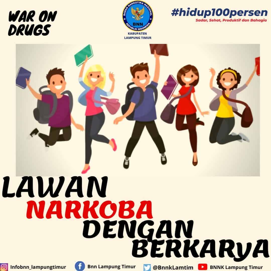 Lawan Narkoba Dengan Berkarya