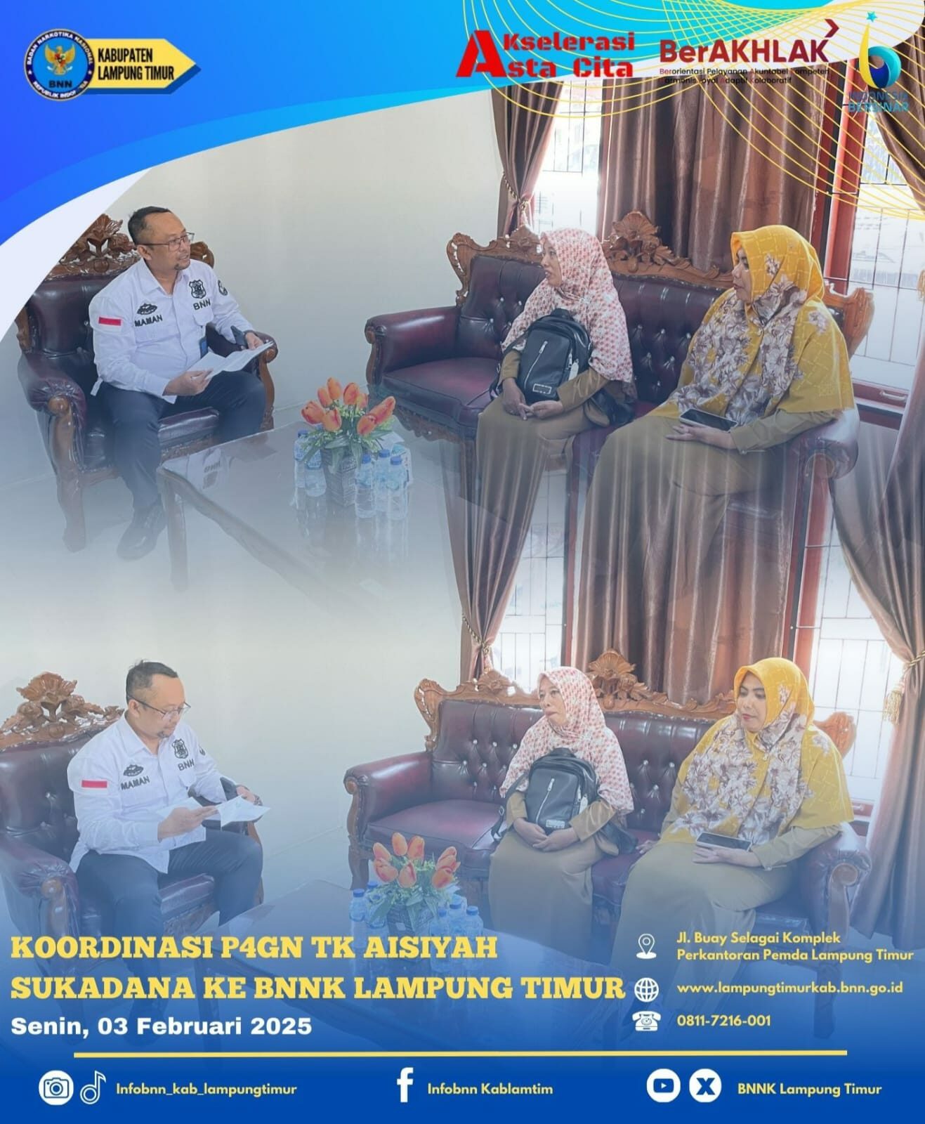 TK AISIYAH DUKUNG MELAWAN NARKOBA BERSAMA Konsep Otomatis