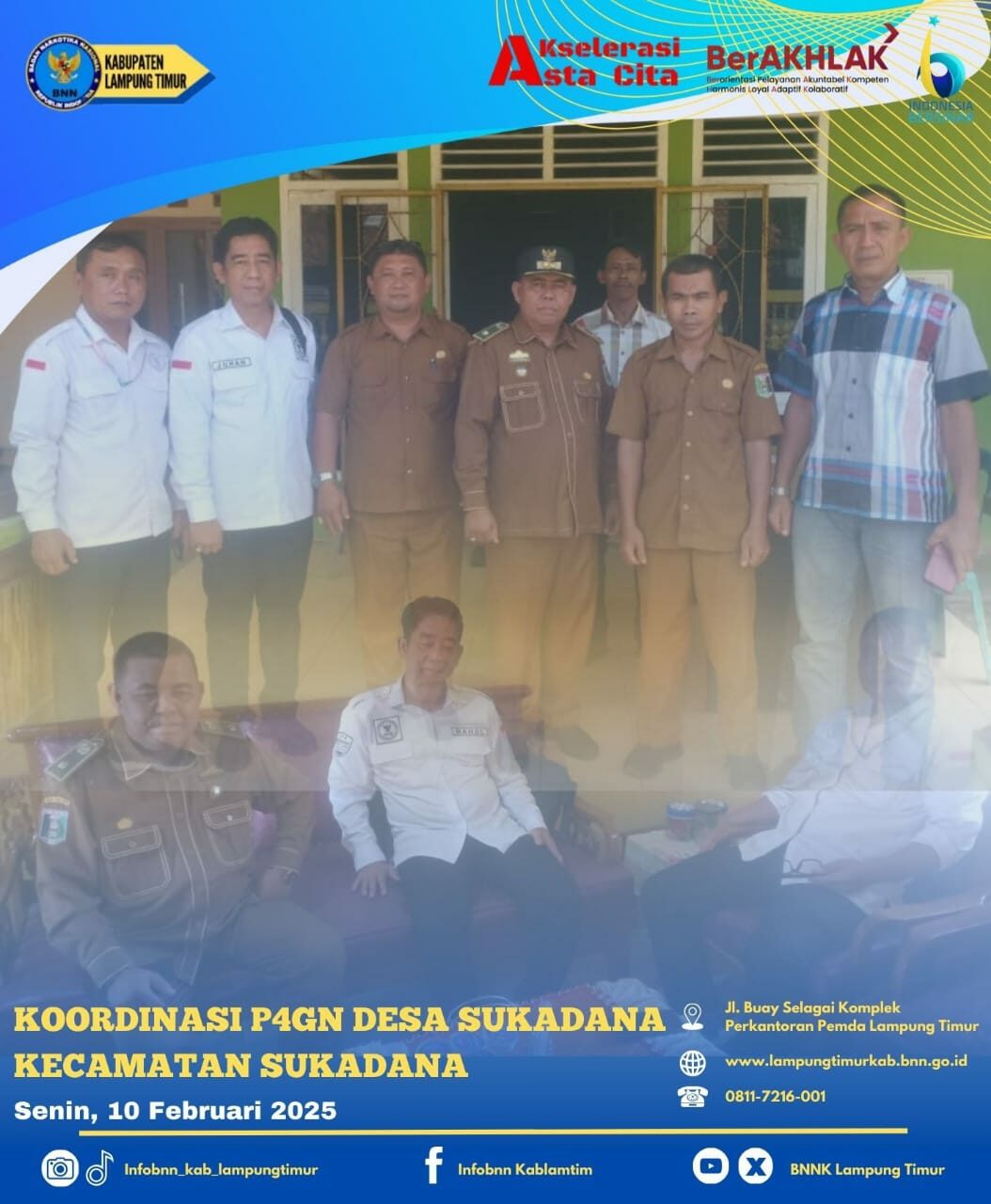 KOORDINASI P4GN DI DESA SUKADANA Konsep Otomatis