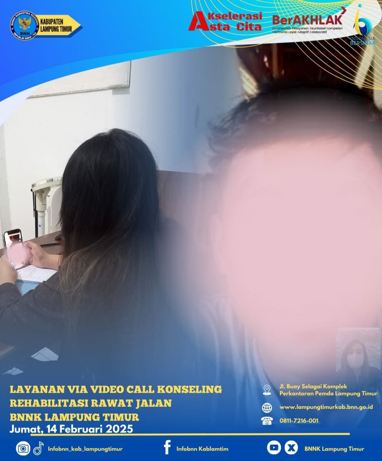 KONSELING VIA VIDEO CALL Konsep Otomatis