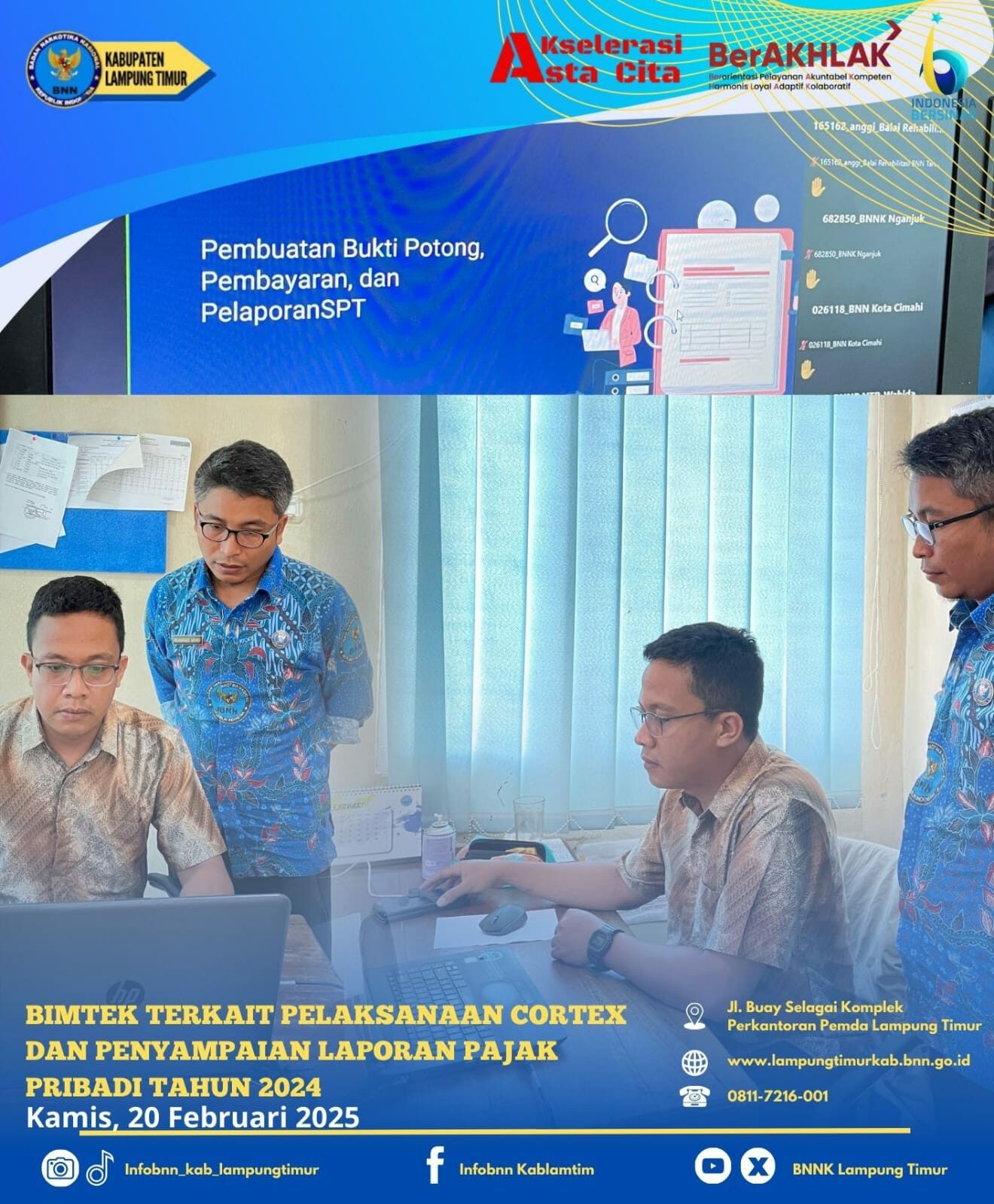 BIMTEK PELAKSANAAN CORTEX Konsep Otomatis
