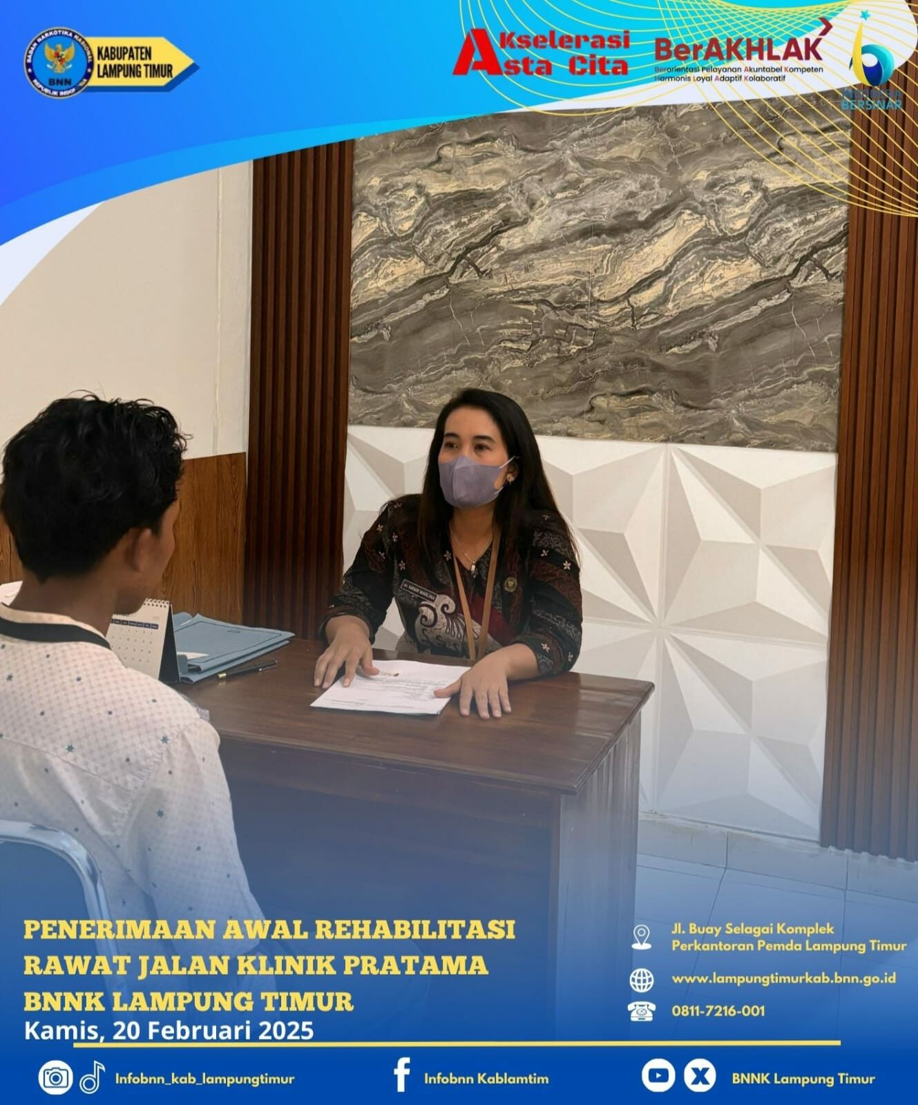 PENERIMAAN AWAL KLIEN REHABILITASI Konsep Otomatis