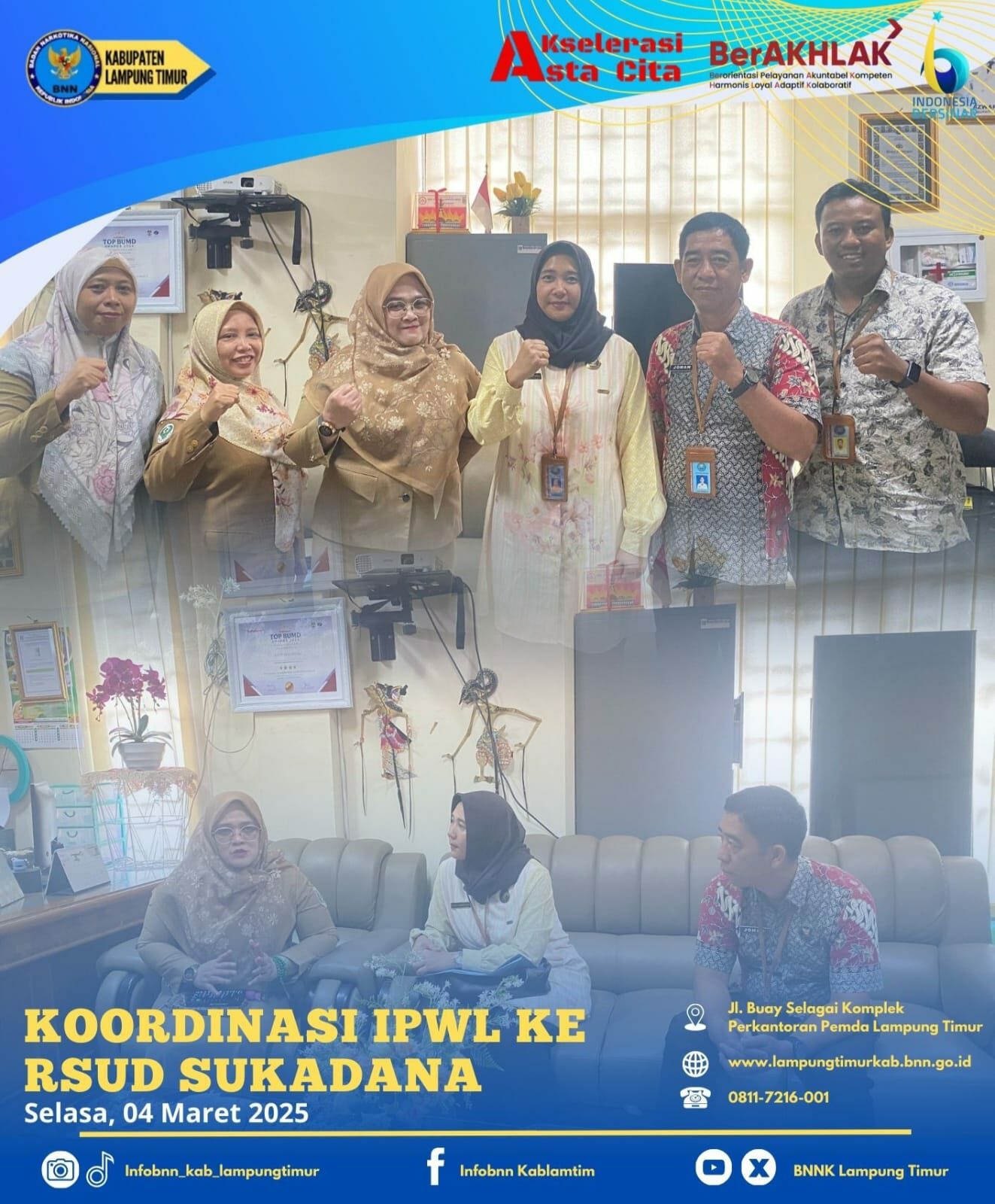 KOORDINASI IPWL KE RSUD SUKADANA Konsep Otomatis
