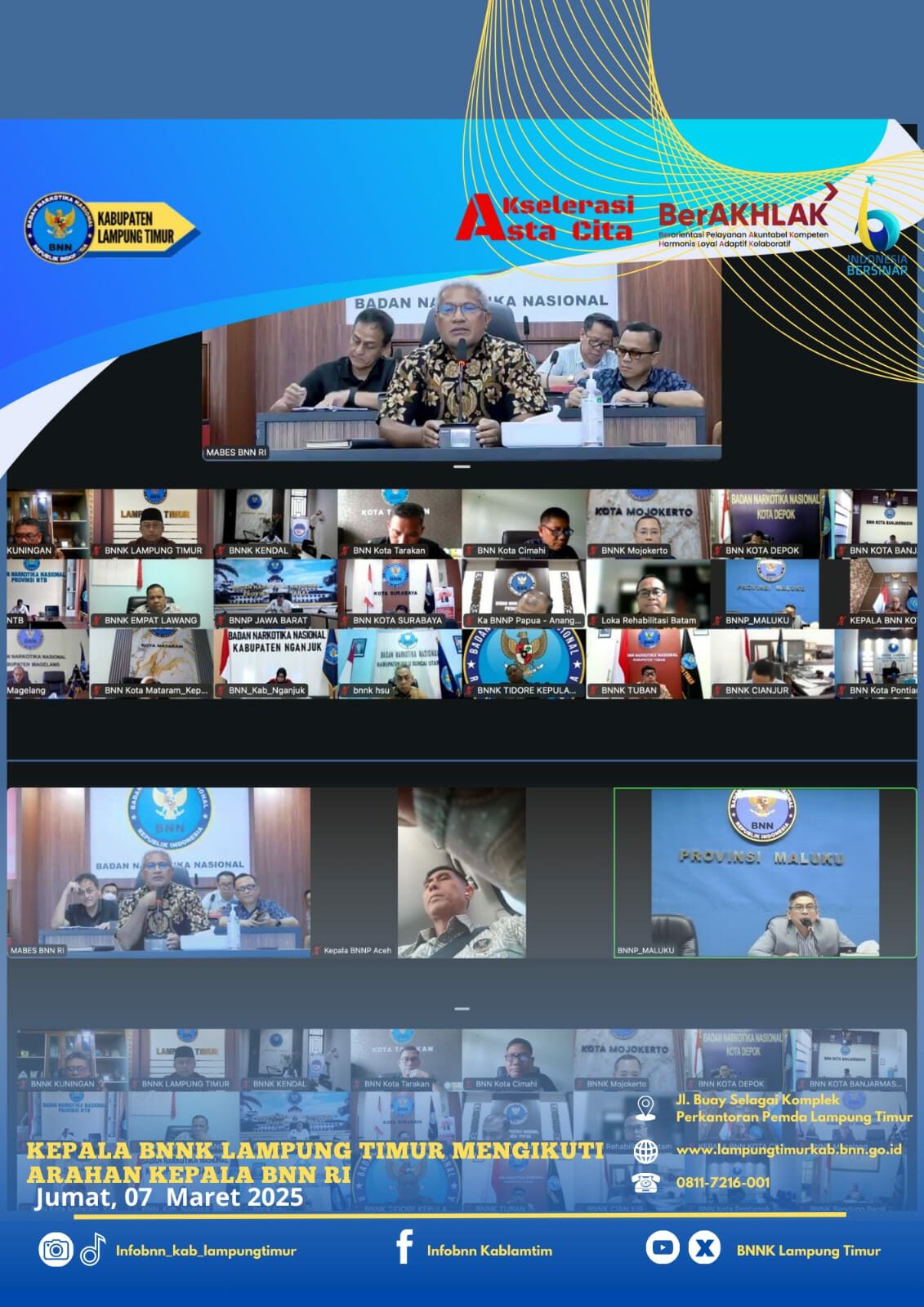 ARAHAN KEPALA BNN RI Konsep Otomatis
