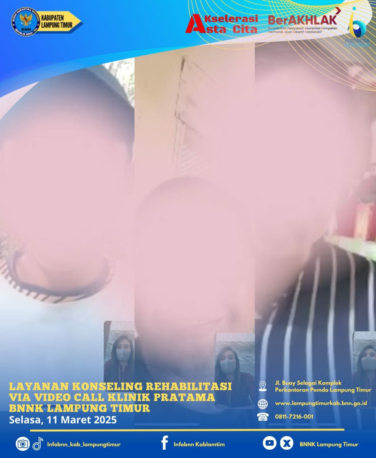 LAYANAN REHABILITASI VIA VIDEO CALL Konsep Otomatis