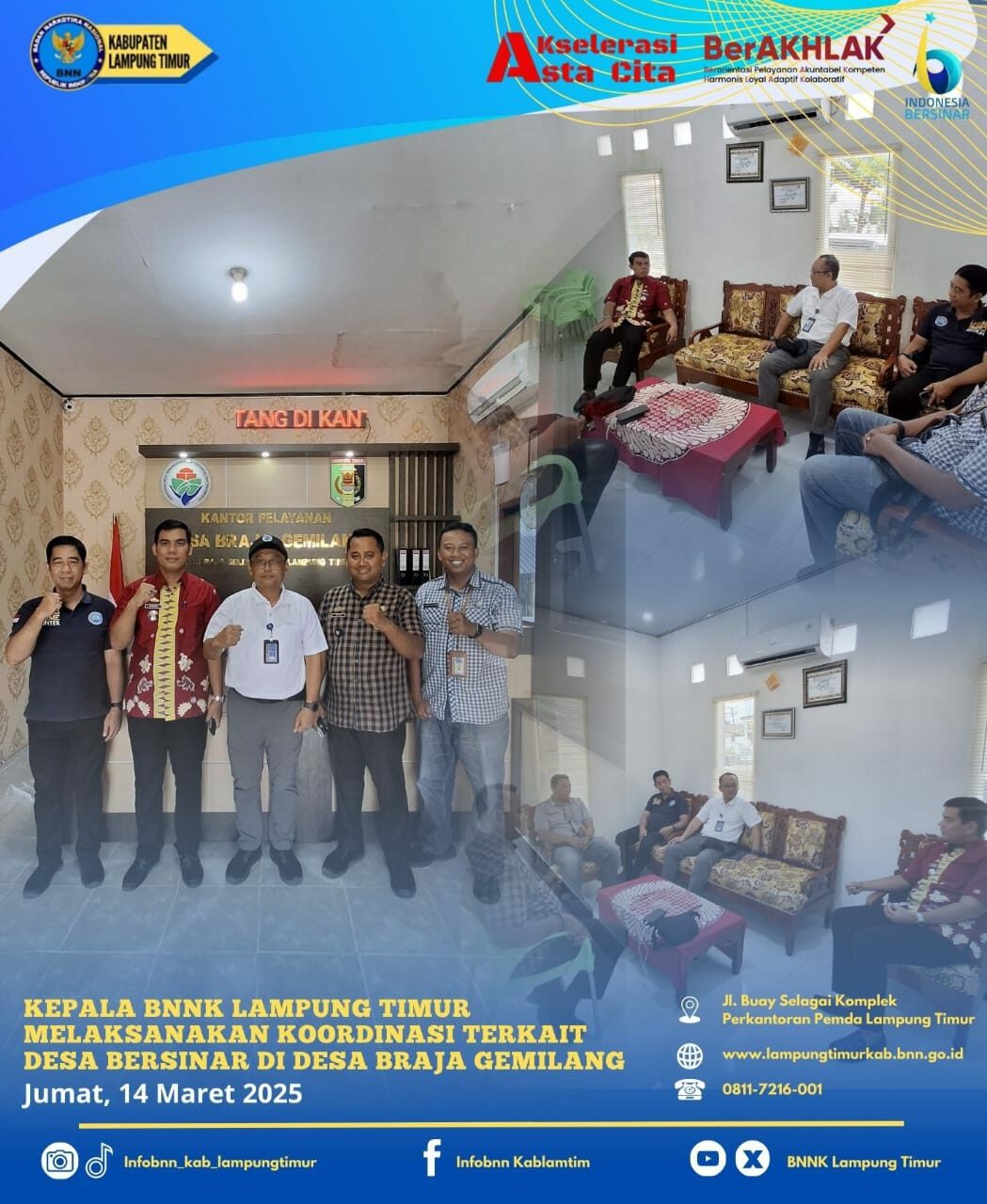KOORDINASI TERKAIT DESA BERSINAR Konsep Otomatis