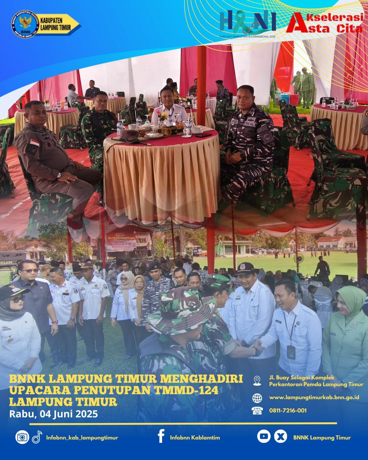 UPACARA PENUTUPAN TMMD KE 124 Konsep Otomatis